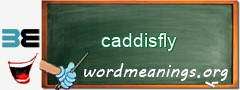 WordMeaning blackboard for caddisfly